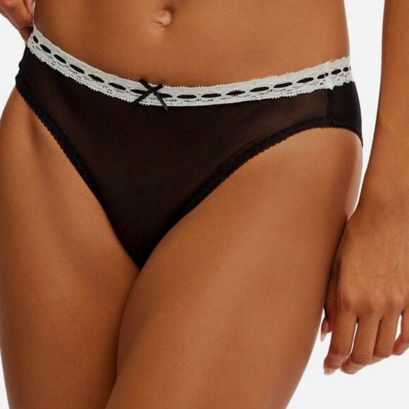 Intimately Free People So Sweet Mesh Bikini Undie - Picture 2 of 6